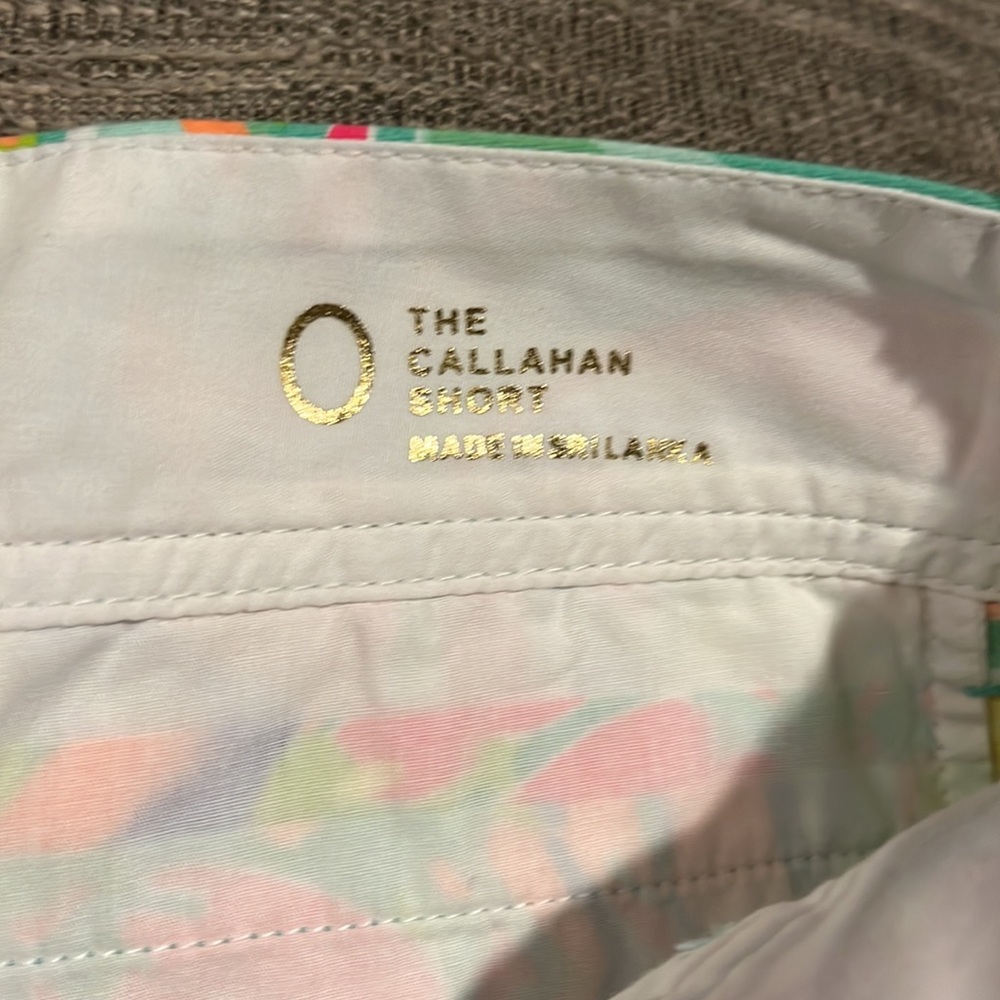 Lilly Pulitzer Callahan Shorts in Casa Banana Size 0 Preppy Beach Resort Wear - Picture 9 of 10